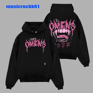 Retro NEW Bad Omens Graphic HOODIE, Unisex Vintage Cotton T-Shirt, Rock Merchandise, Perfect for Music Fans High Neck Apparel