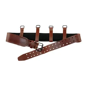2.3/4” AMBASSADOR SERIES LEATHER BELT WITH SUSPENDER HOOKS