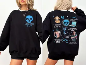 Lights Out Book Sweatshirt, Navessa Allen Shirt, Into Darkness T-Shirt, Book Merch Shirt, Dark Romance Shirt, Unisex Sweatshirt, Light Out Book