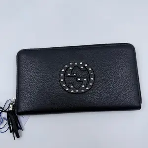 Pre-owned GUCCI leather Crossbody Bags pochette black