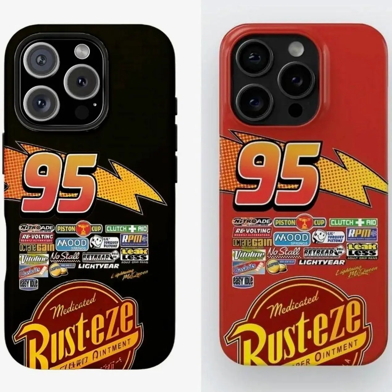 LIGHTNING MCQUEEN SPECIAL EDITION CARS PHONE CASE For Samsung iPhone 17ProMax 16 15Plus 14 13 12Pro 11,HALLOWEEN/Christmas Gifts, iPhone Case Halloween Christmas Gifts Cover  Protection Protective