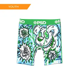PSD Youth Boys Get Paid Boxer Brief - Soft, Breathable and Comfortable Stretch Underwear