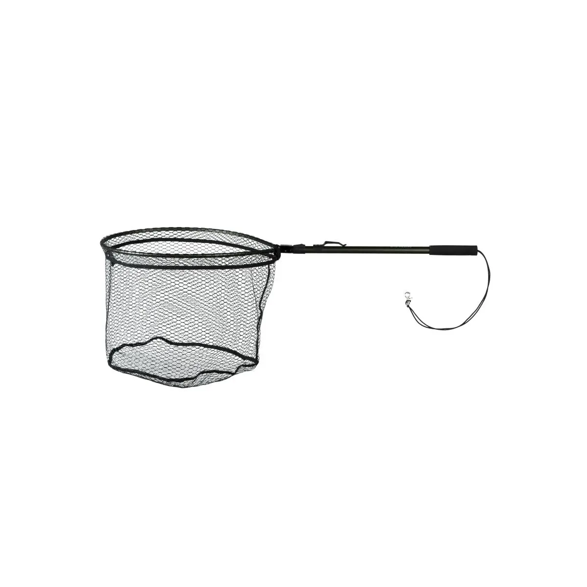 Adamsbuilt Aluminum Frame Flip Net with Flip Handle, 20 in. Size, Rubber Mesh Fish Netting (ABAFN20), Functional