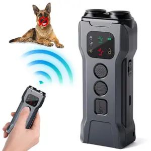 Ultrasonic Dog Repellent, 1 Box Portable Dog Trainer Training with Tail Light Flashlight Lighting Function, Outdoor Activities Essential Pet Supplies, Outside