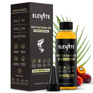 Elevate Batana Oil for Hair Growth 100% Pure Natural Dr Sebi Raw Organic Honduras Nourishes Thicker Stronger Haircare Comfort Scalp Hair Loss 4 Fl Oz