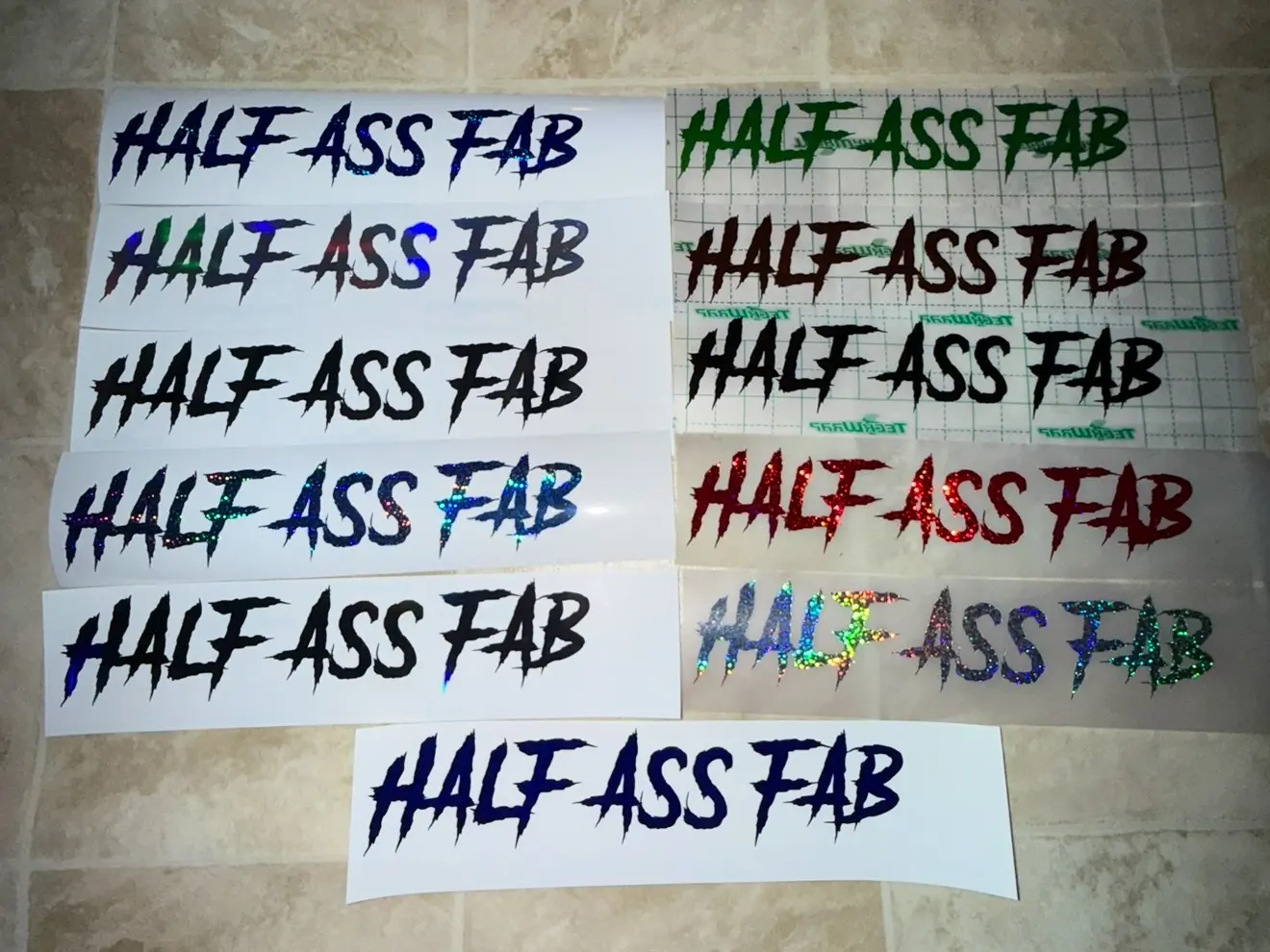 Fabrication Welding Sticker - truck decal - car decal - fabrication - blue collar - welder