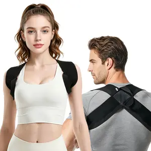 Posture Corrector for Women and Men,Adjustable Upper Back Brace, Breathable Back Support straightener