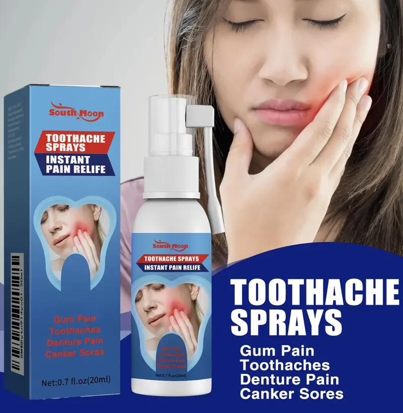 South Moon Toothache Spray 20 ml product and packaging