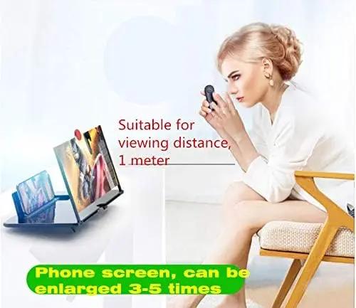 Mobile screen amplifier ultra clear blue light eye protection large screen folding portable drama tracking tool online course live broadcast projection magnifying glass