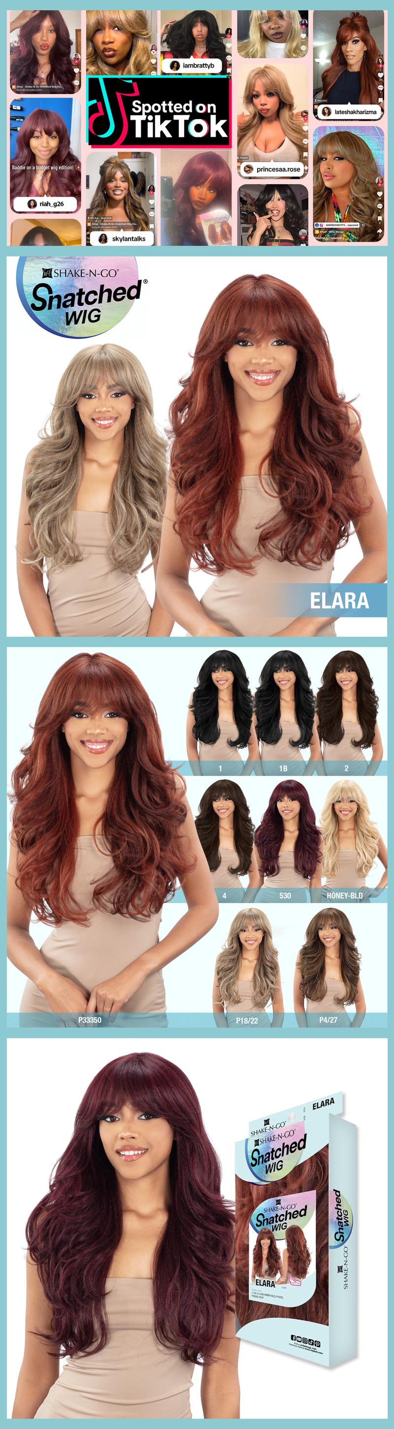 Shake-N-Go Snatched Wig Elara