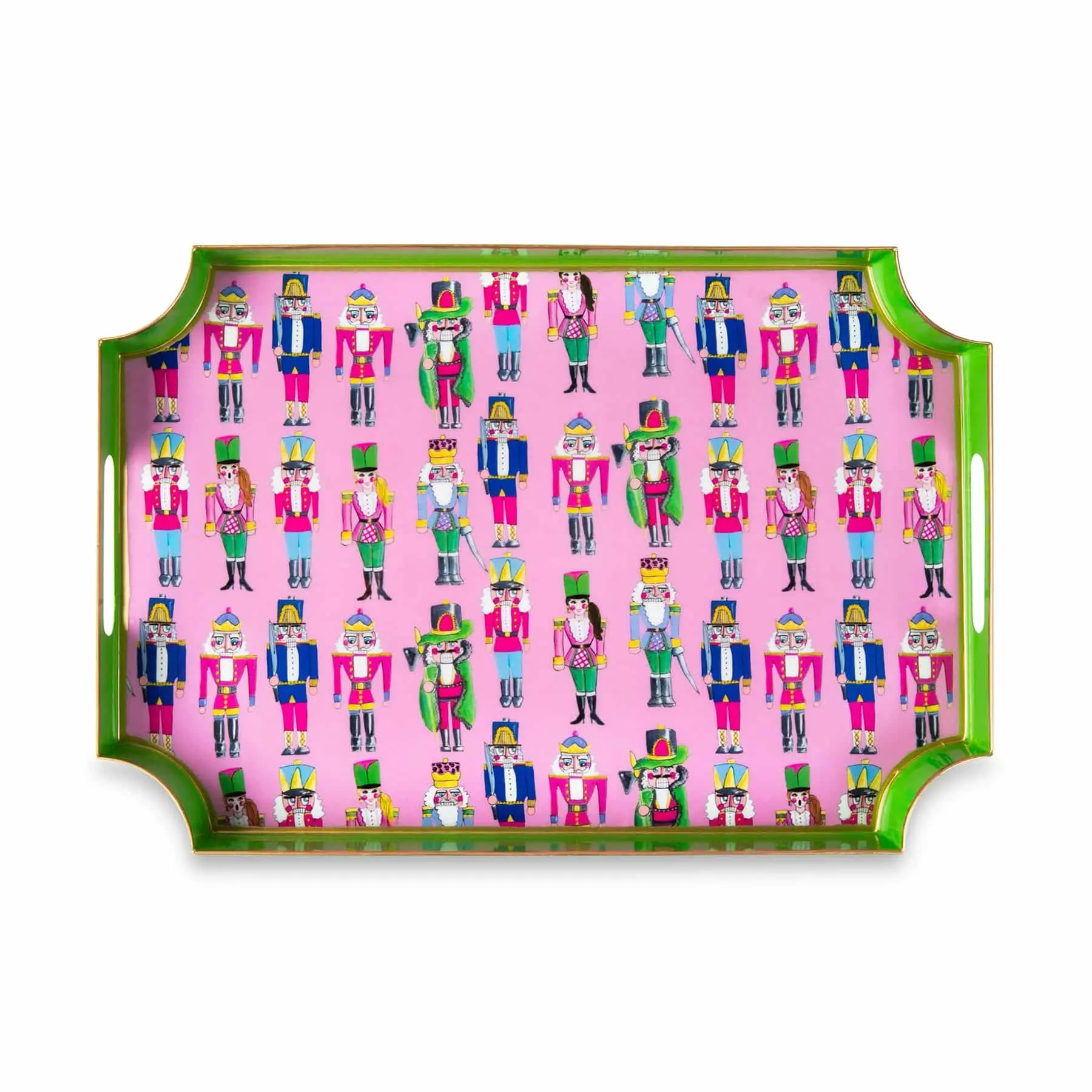 Norah Nutcracker Enameled Tray