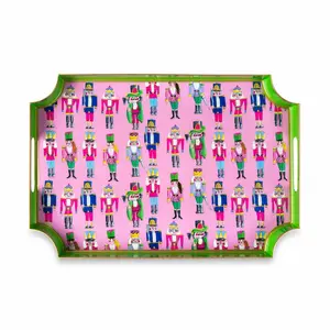 Norah Nutcracker Enameled Tray