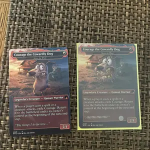 Norin the Wary - Courage the Cowardly Dog Custom MTG Card Fan-Made Artwork  Standard MTG Size Perfect for Commander Cube & Casual Play - TikTok Shop