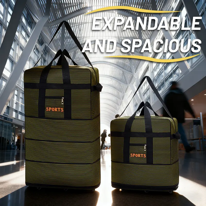JZBWQY 100L Expandable Foldable Lightweight Rolling Luggage - 360 JZBWQY 100L Expandable Foldable Lightweight Rolling Luggage - 360
