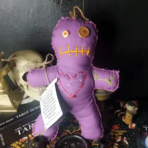 Crow & Thistle Apothecary Hand-stitched Poppet for Sympathetic Magic - Traditional Witchcraft Supplies