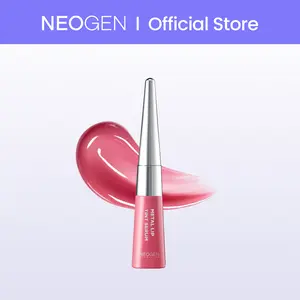 [NEOGEN Official] METAL GLOW LIP TINT SERUM 01 MELLOW BERRY | Cooling Hydrating Lip Serum with Metal Applicator