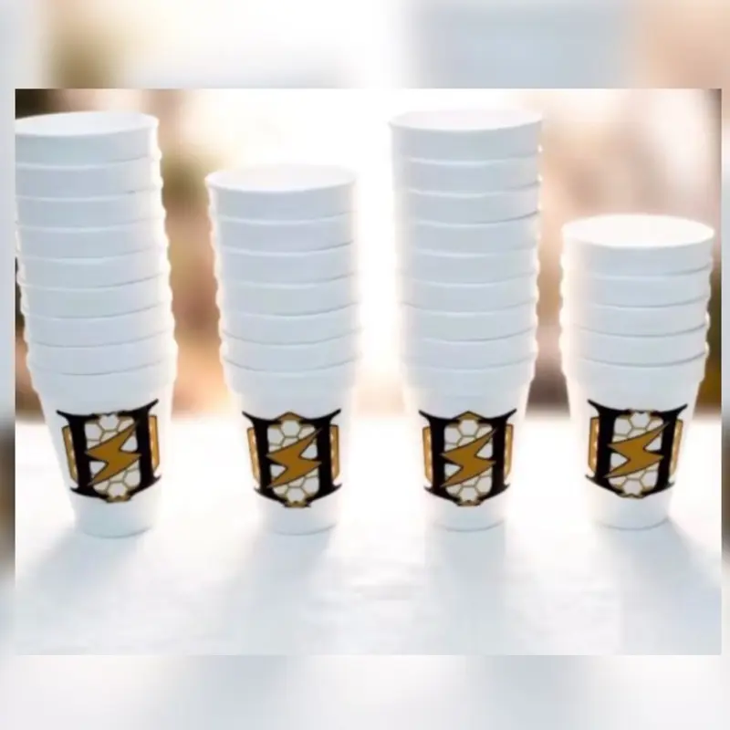 Custom Styrofoam Drink Cup, Reusable Portable Party Gift for Festive & Home Activities, Fun Party Supplies Essential