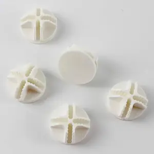 20 Pcs White Plastic Wire Cube Connectors Wire Grid Cube Connectors for Modular Closet Storage Organizer and Wire Grid Cube Storage Shelving Closet Mounted Storage, Clothing and Closet Storage