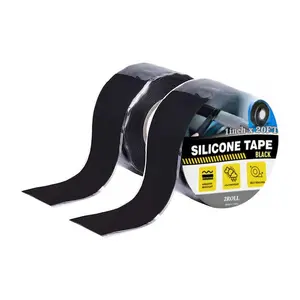 Seal Self Fusing  Tape, 2 Rolls 1inx10' Weatherproof Pipe Repair Tape, Heavy Duty and Leak Proof Rubber Pipe TapeFlex Seal Tape for  Pipeline Repair/ Bandage/Black