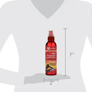 Fantasia Heat Protector Straightening Spray 6 FL. Oz - Gel Formula for Heat Damage Protection & Haircare Routine