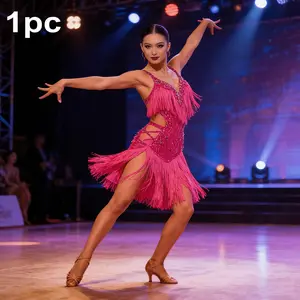 101 Encrypted Extended Fringe Latin Dance Costume, Soft Polyester Fringe for Curtains and Chairs, Elegant Flowing Material