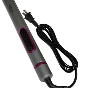 2 in 1 Titanium Flat Iron Hair Straightener for curling and straightening, (Platinum Series) Adjustable Comfort