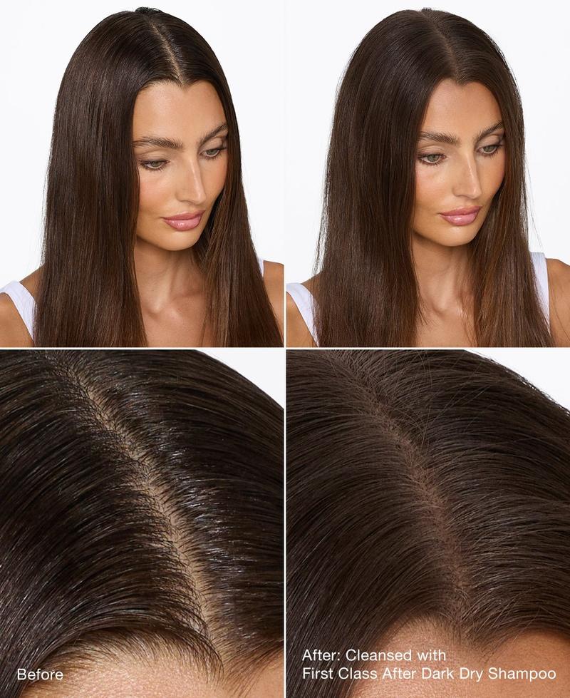 IGK FIRST CLASS AFTER DARK Tinted Charcoal Detox Dry Shampoo | Dark Hair | Balances Oil + Soothes Scalp + Volumizes | Cruelty Free | 243ml | 6.5 oz