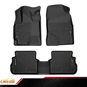 TPE All-Weather Floor Mats 2 Row Liner Fits 09-13 Toyota Corolla/Matrix 98531