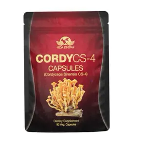 Vida Divina Cordyceps CS-4  Capsules - 90 Veg Capsules - Cordyceps Sinensis Extract