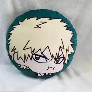 MHA Plushie Keychain Balls Set - Soft and Squishy Decor for Your Bag or Backpack