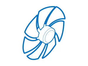 5304532176 - Frigidaire Range Hood Blower Assembly