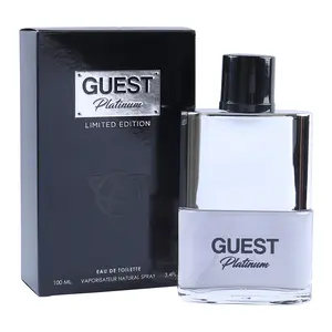 Guest Platinum Limited Edition Eau De Toilette Natural Spray Cologne for Men - 100ml/3.4fl.oz.