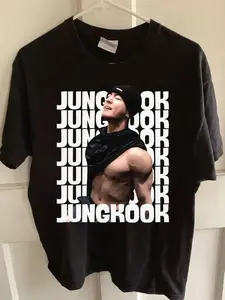 JK At The Gym, JK Shirt, JK Body Weightlifting Gym Shirt, Korean Celebrities Shirt, Army gift for fan, Kpop shirt IOC