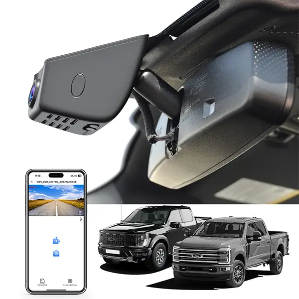 Mangoal 4K Dash Cam for Ford F150 F250 F350 2018-2026 Model  A