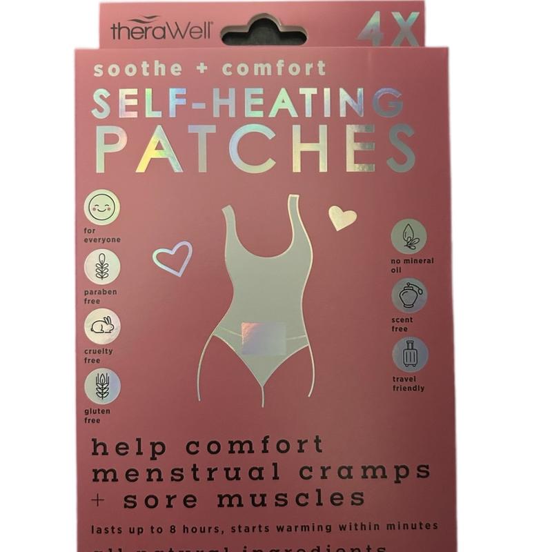 Self Heating Patches for ultimate comfort from menstrual cramps and sore muscles
