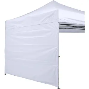 Instant Canopy 10x10 FT, 1 Pack Sidewall Only, No Frame or Top, White