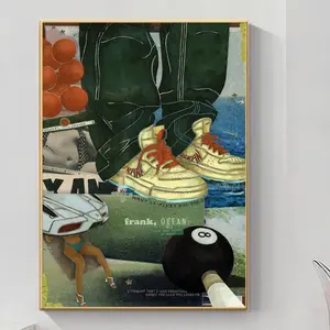 Frank Ocean Minimalist Poster – Unframed Modern Wall Art - High-Res Print for Bedroom And Living Room - Perfect Gift for Music Fans & Art Lovers