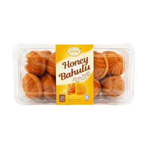 SINAR Malaysian Honey Sponge Cake - 20 pcs (160g) - Soft, Fluffy, Sweet Snack for Tea Time & Desserts