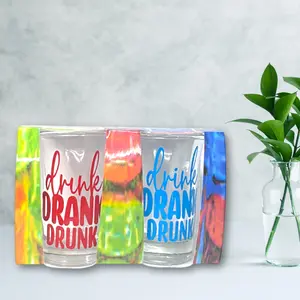 Drink Drank Drunk Party Shot Glass Set
