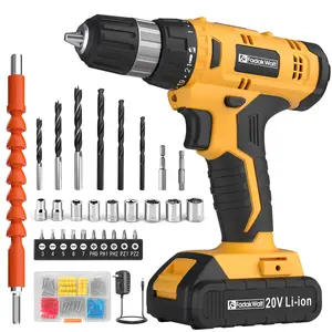 Portable Cordless Power Drill Kit for Home Repairs, DIY Projects & Everyday Use