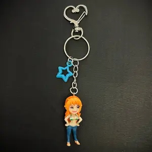 Anime Character Keychain 03 with Clip - Perfect for Fans of Anime