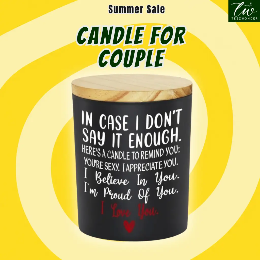 Candle Gifts for Men, Women - Wedding Gift, Anniversary, Birthday Gift for Women Men, Romantic I Love You Gift for Couples Wife Husband - Vanilla, Lavender Scented Candles 10oz