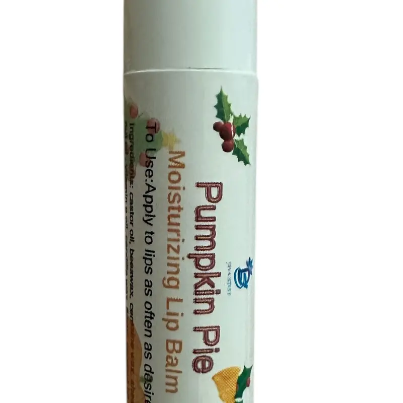 Diva Stuff Pumpkin Pie Flavored Moisturizing XL Lip Balm With Pumpkin Candies , Stocking Stuffer
