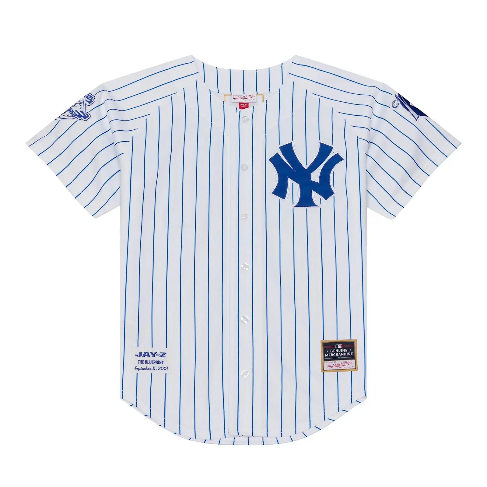 The Blueprint x New York Yankees White Baseball Jersey