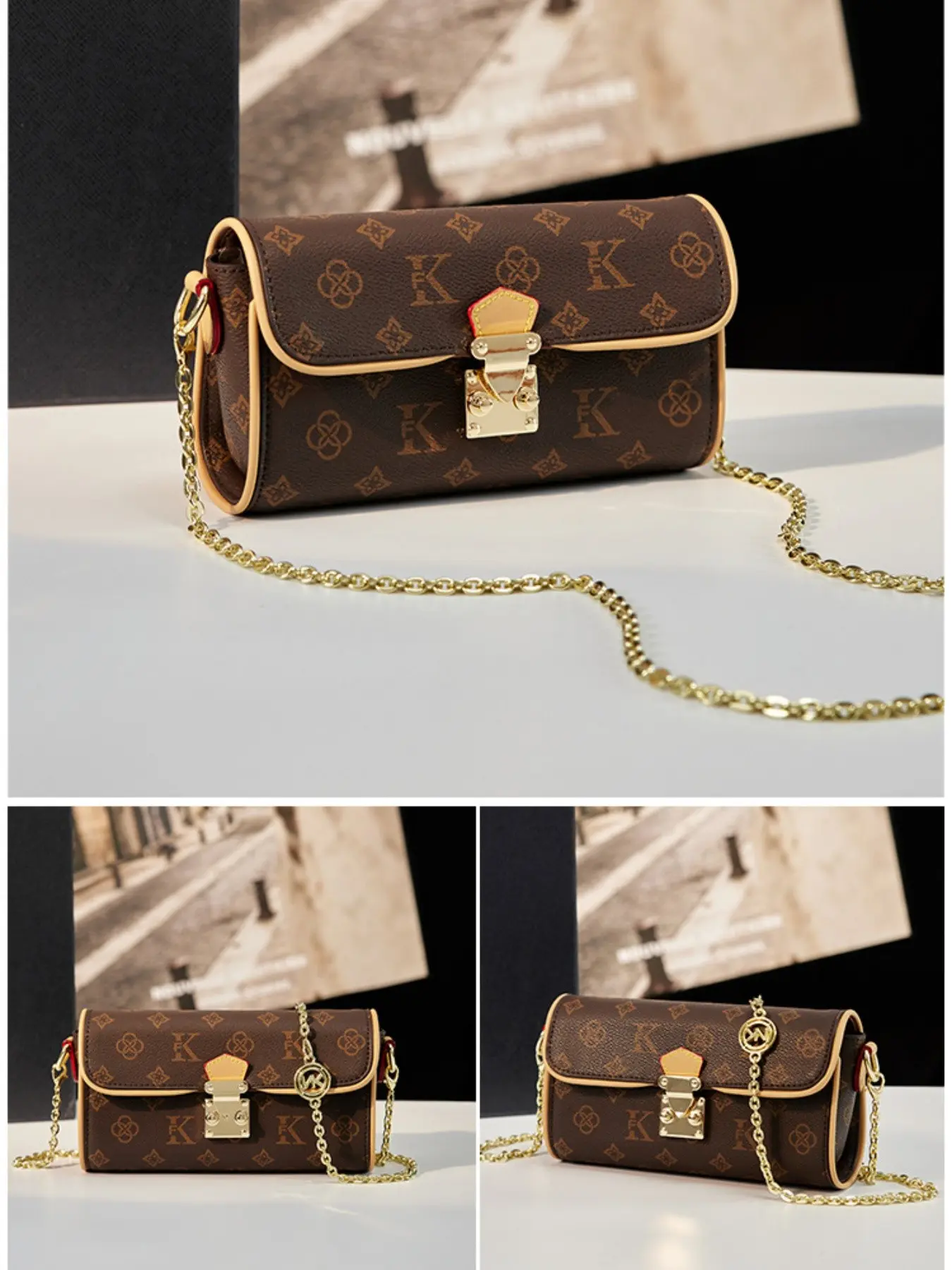 2026 New High-Profile Single Shoulder Bag, Large Capacity Lightweight Elegant Fashion Casual Crossbody Bag, Square Shape Stylish Backpack