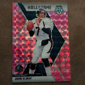 2020 Panini Mosaic John Elway Hall of Fame Prizm – Denver Broncos