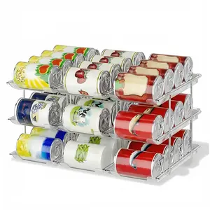 Can Organizer for Pantry, 3 Sets 3 Tiers Can Storage Organizer Pantry, Can Organizer for Pantry, 3 Sets 3 Tiers Can Storage Organizer Pantry,