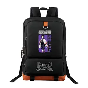 Demon Slayer Trendy Youth Backpack – Travel & School Bag,Laptop Backpack  Perfect for Commuting, Camping & Daily Use, Durable Large-Capacity Design, Best Gift for Boys & Girls 11.4''*18.1''