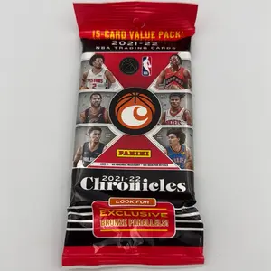 2021-22 Panini Chronicles Basketball Fat Value Pack (Cade Cunningham, Scottie Barnes, Evan Mobley, & more rookie chase)