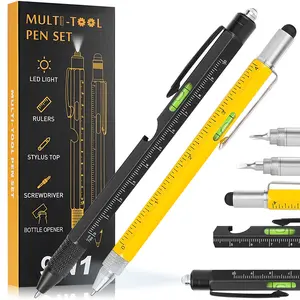 Gifts for Men, Fathers Day Dad Gifts from Daughter Son, 9 in 1 Multitool Pen, Cool Tools Gadgets for Men, Birthday Father’s Day Gift for Dad Grandpa Husband Him, Christmas Stocking Stuffers for Adults